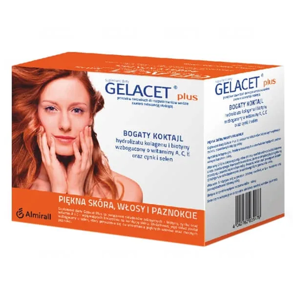 Gelacet Plus, 5,7 g x 21 pliculețe — preț și oferte
