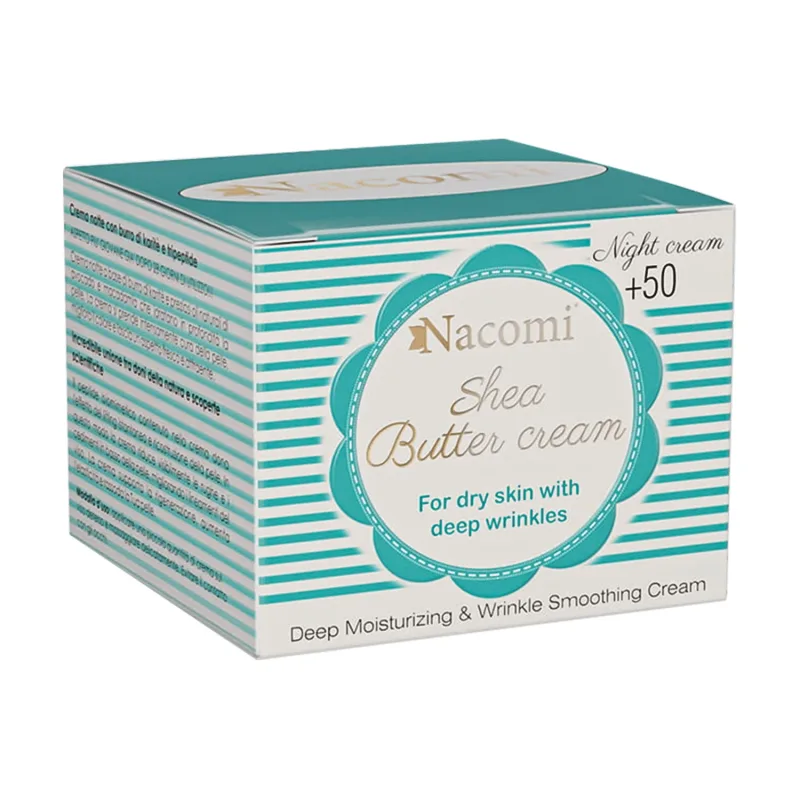 Nacomi, cremă de noapte, 50+, unt de shea, 50 ml — preț și oferte