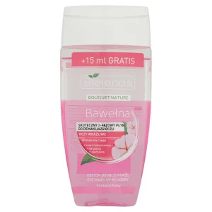 Bielenda Cotton, demachiant ochi în 2 faze, 125 ml