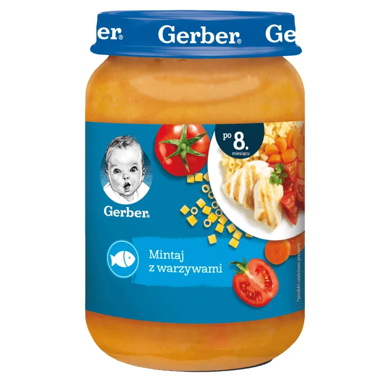 Gerber Dinner, pollock cu legume, după 8 luni, 190 g — preț și oferte