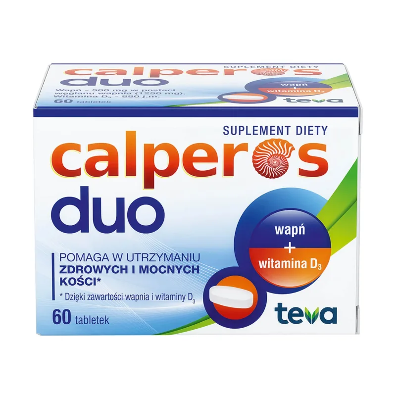 Calperos Duo, 60 comprimate — preț și oferte