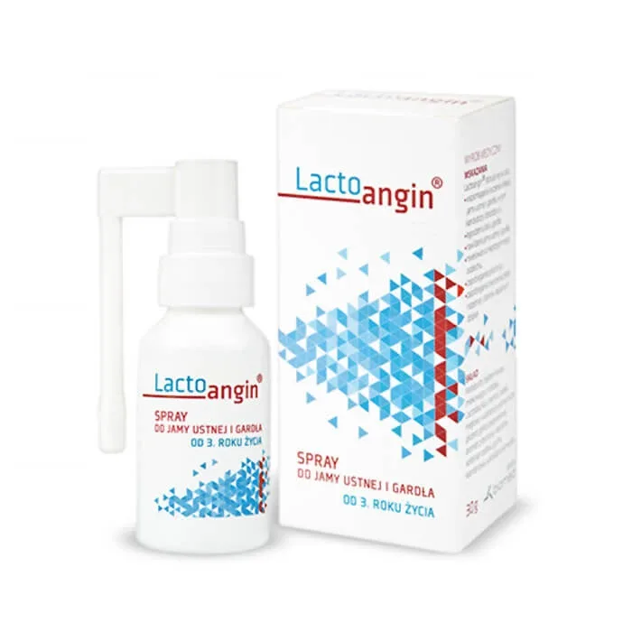 Lactoangin, spray pentru gură și gât de la 3 ani, 30 g — preț și oferte