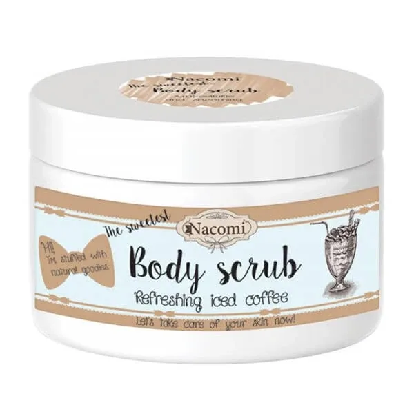Nacomi, scrub de corp cu zahăr, cafea răcoritoare cu gheață, 200 g — preț și oferte