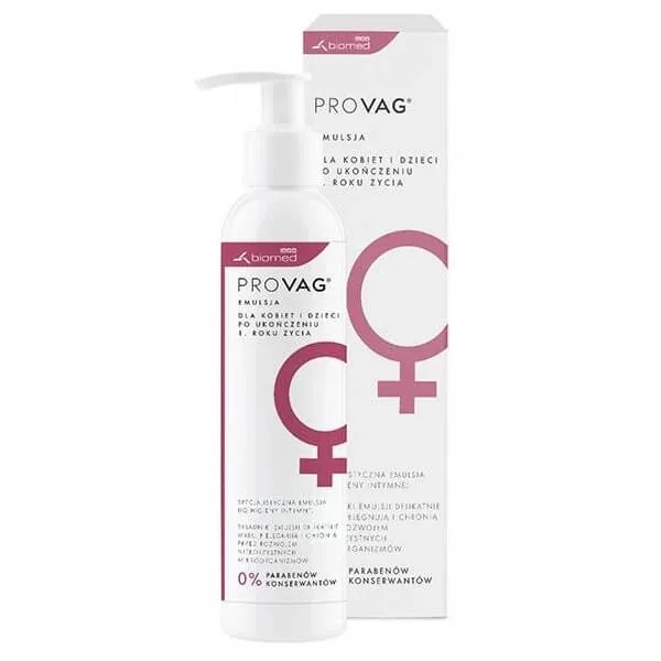 PrOVag, emulsie de igienă intimă specializată pentru femei și copii de la vârsta de 1 an, 150 ml BIOMED — preț și oferte
