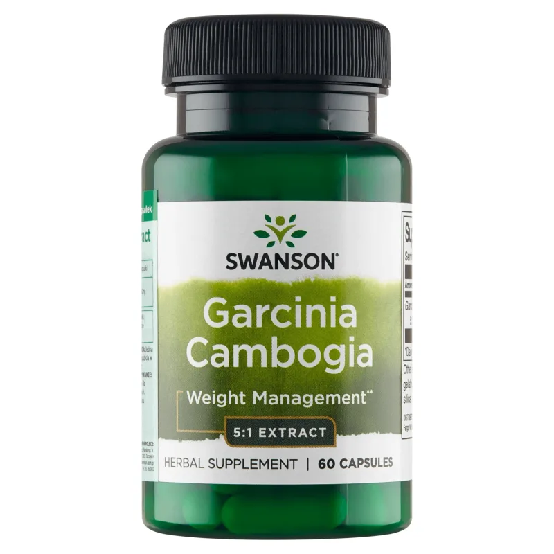 Swanson Garcinia Cambogia extract, Malabar tamarind, 60 capsule — preț și oferte