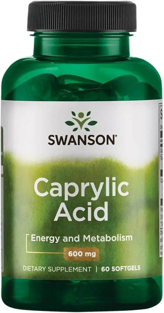 Swanson Acid caprilic, acid caprilic, 60 capsule — preț și oferte