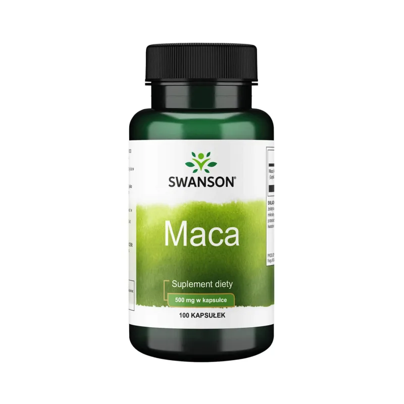 Swanson Maca, pulbere de rădăcină de maca, 100 capsule — preț și oferte