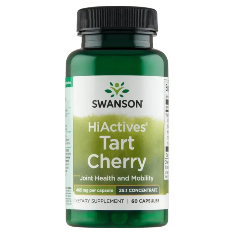 Swanson HiActives Extract de cireșe amare, 60 capsule — preț și oferte
