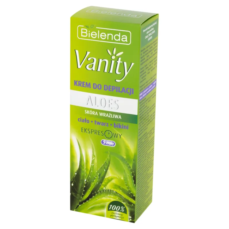 Bielenda Vanity, cremă depilatoare, Aloe Vera, 100 ml — preț și oferte