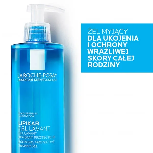 La Roche-Posay Lipikar, gel de curățare pentru calmarea și protejarea pielii, 400 ml — preț și oferte
