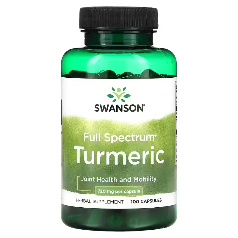 Swanson Full Spectrum Turmeric, turmeric, 100 capsule — preț și oferte