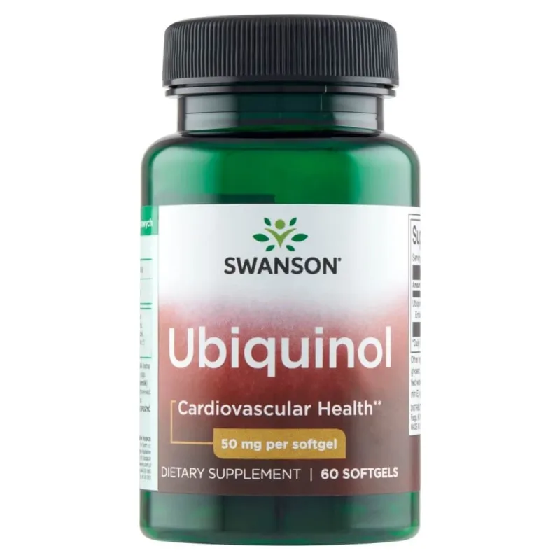 Swanson Ubiquinol, ubiquinol 50 mg, 60 capsule — preț și oferte