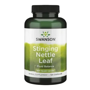 Swanson Stinging Nettle Leaf, frunze de urzică, 120 capsule