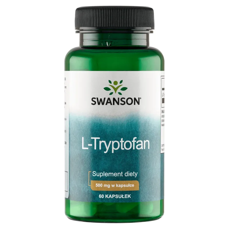Swanson L-triptofan, L-triptofan 500 mg, 60 capsule — preț și oferte