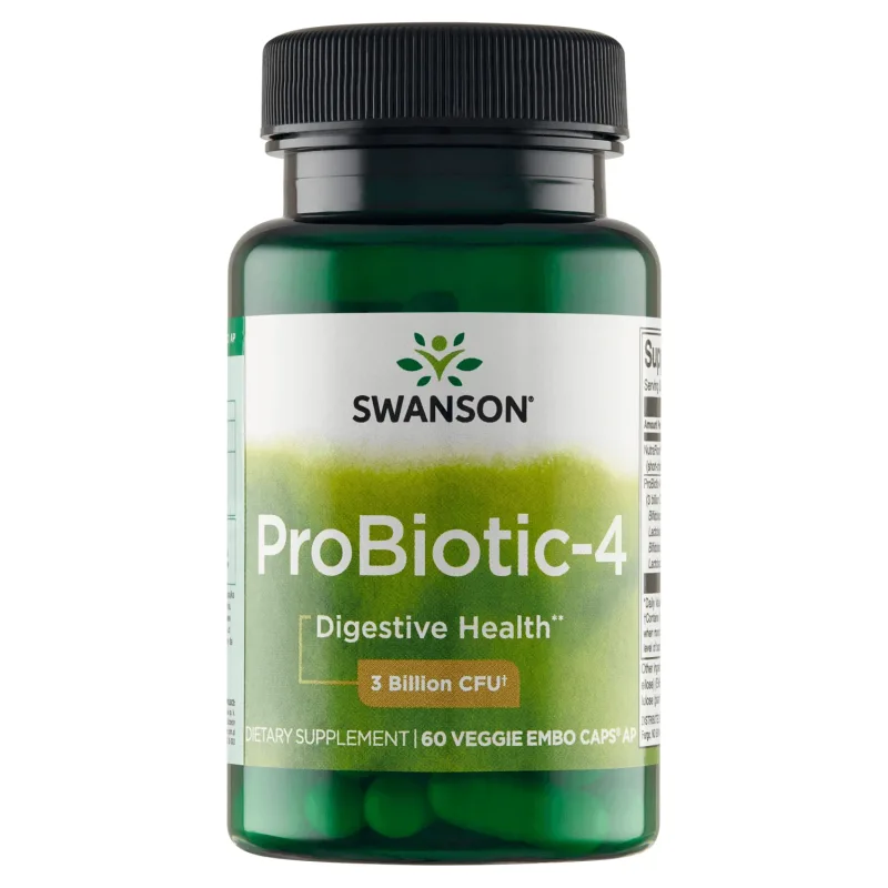 Swanson ProBiotic-4, 60 capsule vegetariene — preț și oferte
