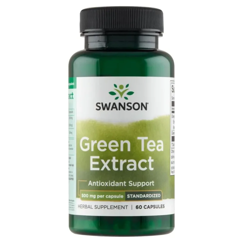 Swanson Extract de ceai verde, ceai verde, 60 capsule — preț și oferte