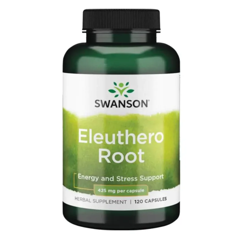 Swanson Eleuthero Root, ginseng siberian, 120 capsule — preț și oferte
