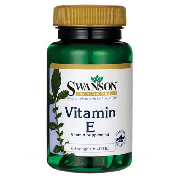 Swanson E, vitamina E 400 UI, 60 capsule gel — preț și oferte