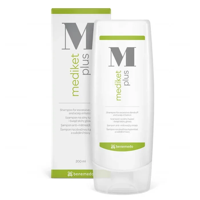 Mediket Plus, șampon pentru mătreață severă și mâncărime a scalpului, 200 ml — preț și oferte