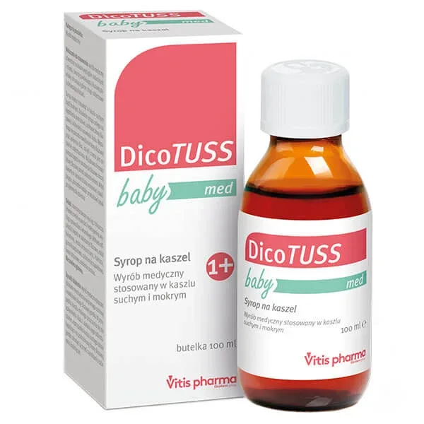 DicoTuss Baby Med, sirop de tuse, 100 ml — preț și oferte