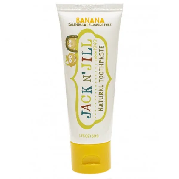 Jack'n'Jill, pastă de dinți, banane organice, 50 g — preț și oferte