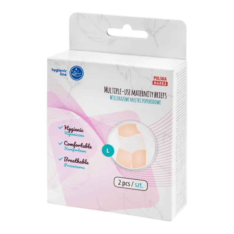 AKUKU, chiloți postnatali, plasă, reutilizabili, mărimea L, 2 bucăți — preț și oferte