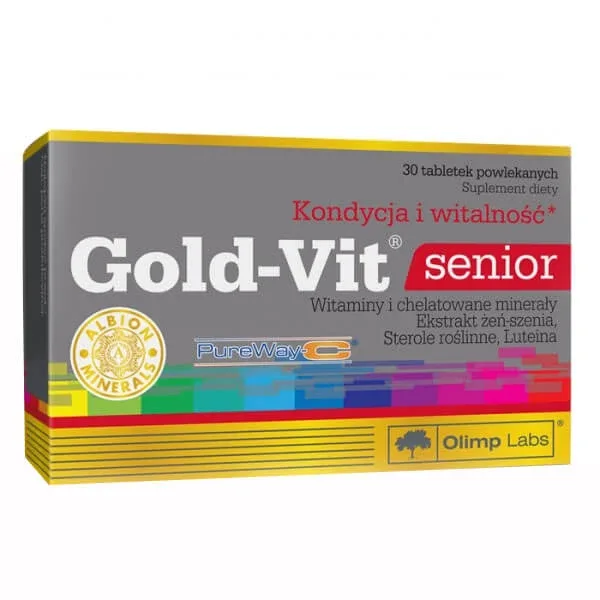 Olimp Gold-Vit Senior, 30 comprimate filmate Olimp Labs — preț și oferte