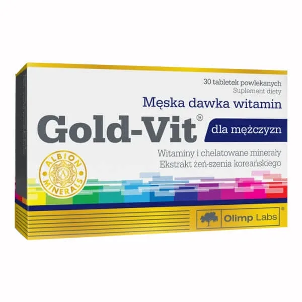Olimp Gold-Vit pentru bărbați, 30 comprimate filmate Olimp Labs — preț și oferte