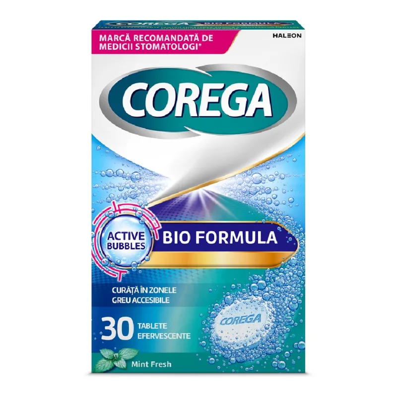 Tablete Bio Formula Corega, 30 tablete, Haleon — preț și oferte