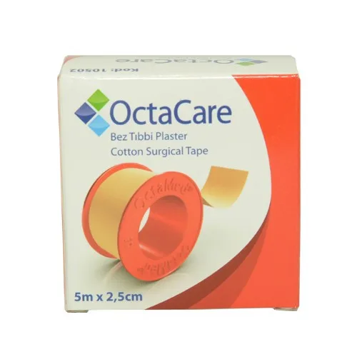 Banda adeziva textil 5m x 2,5cm, OctaCare OctaMed — preț și oferte
