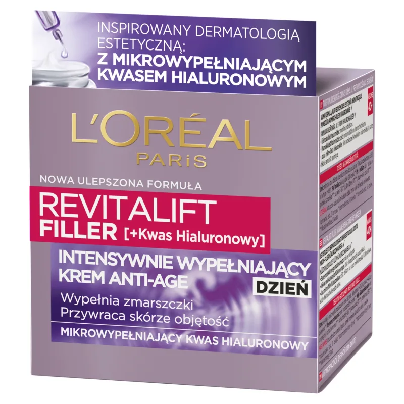 L'Oreal Revitalift Filler [HA], cremă de umplere intensivă anti-îmbătrânire, zi, 50 ml L'Oréal Paris — preț și oferte