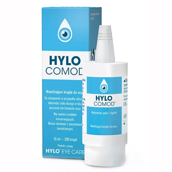 Hylo Comod, picături hidratante pentru ochi, fără conservanți, 10 ml URSAPHARM ARZNEIMITTEL — preț și oferte