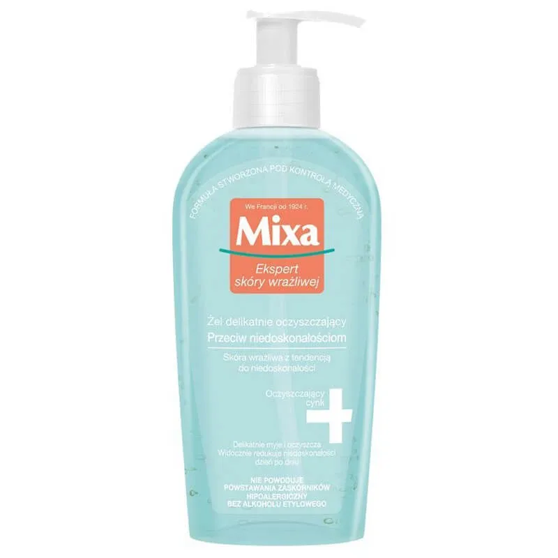 Mixa Anti Imperfection, gel purifiant de curățare facială împotriva imperfecțiunilor, 200 ml — preț și oferte