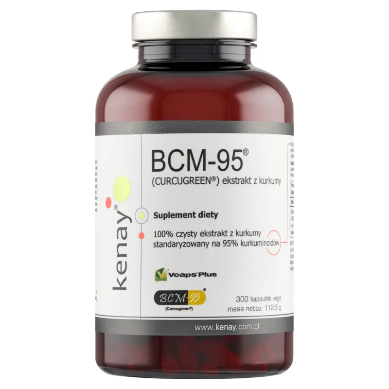 Kenay BCM-95, extract de turmeric, 300 capsule vegetale — preț și oferte
