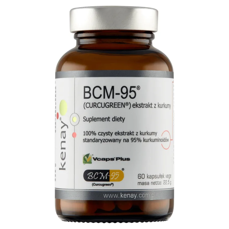 Kenay BCM-95, extract de turmeric, 60 capsule vegetale — preț și oferte