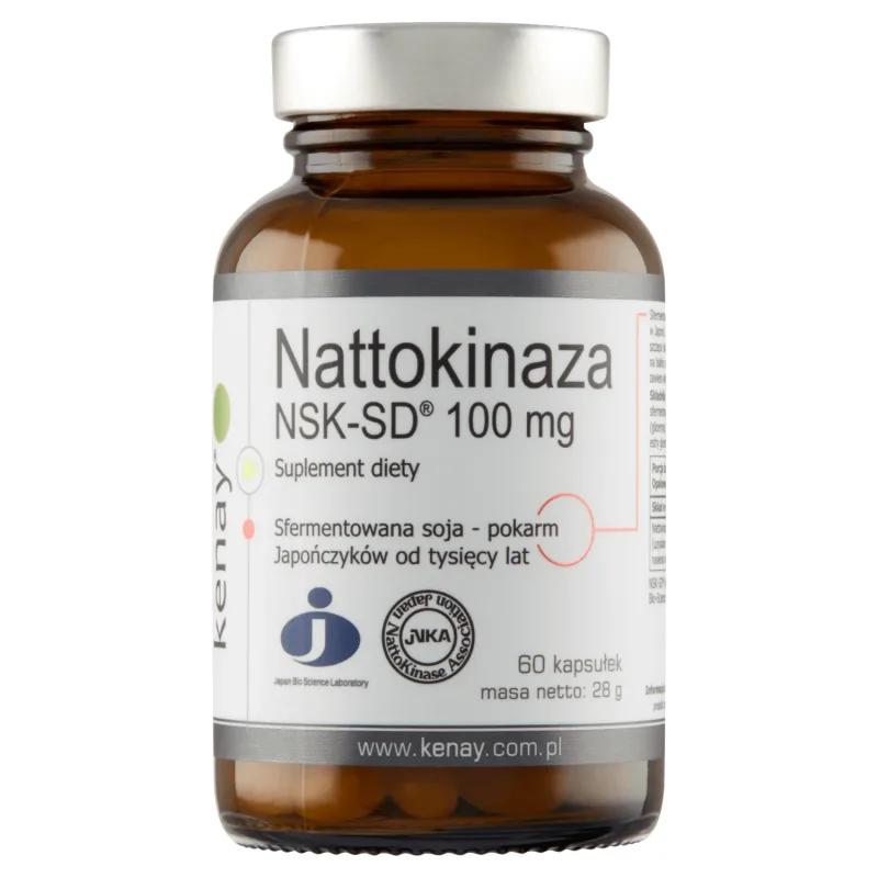 Kenay Nattokinase NSK-SD 100 mg, 60 capsule — preț și oferte