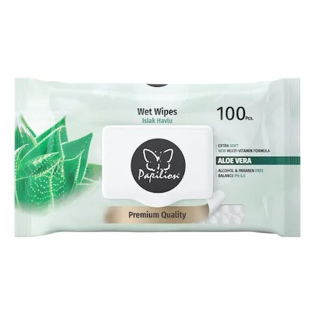 Servetele umede papilion aloe vera x100buc PAPILION GROUP DISTRIBUTION — preț și oferte