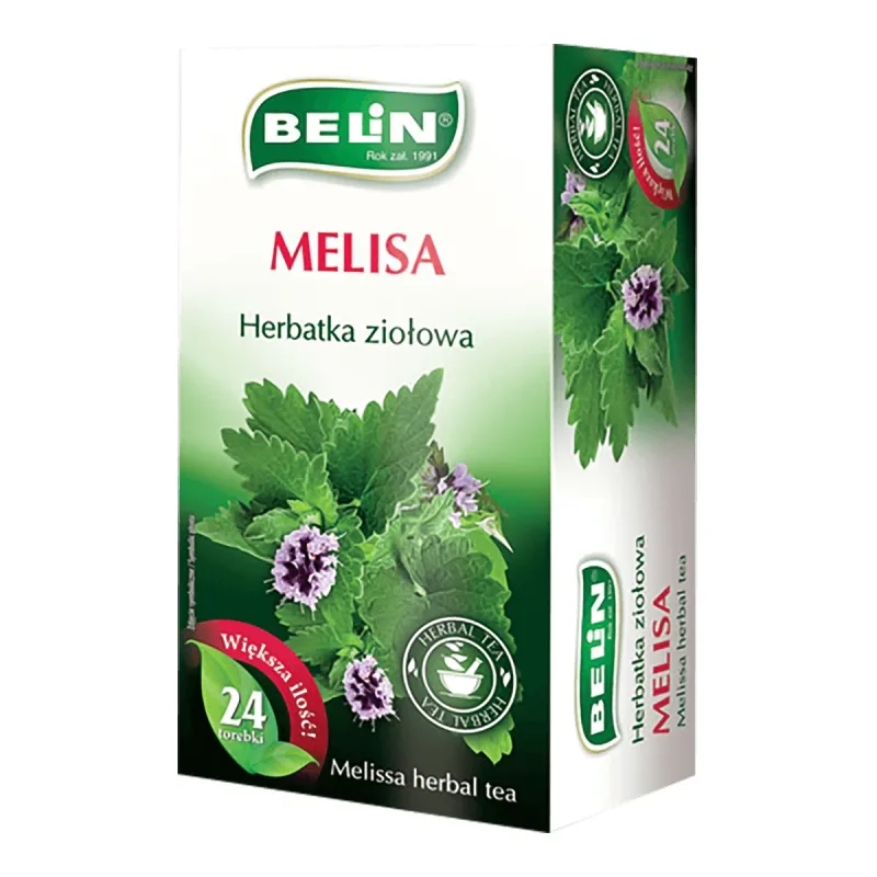 Belin Melissa, ceai de plante, 1,5 g x 24 pliculețe — preț și oferte