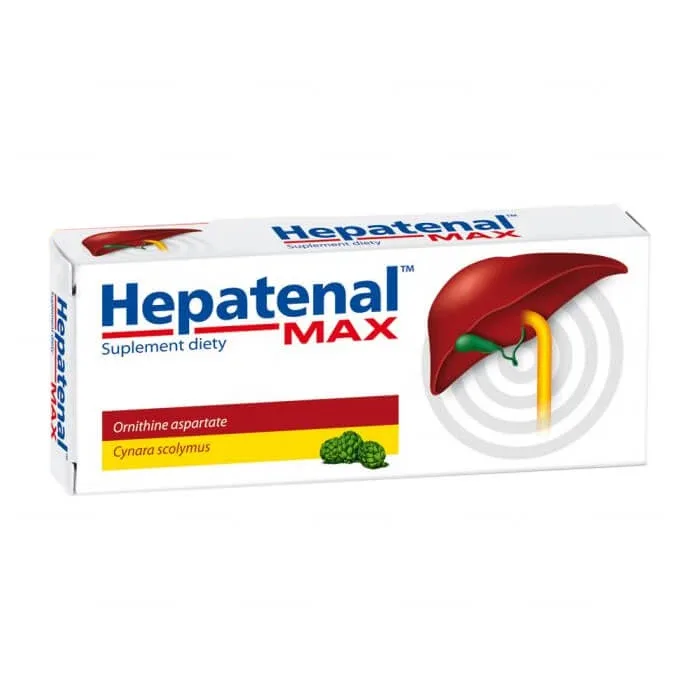 Hepatenal Max, 60 comprimate — preț și oferte
