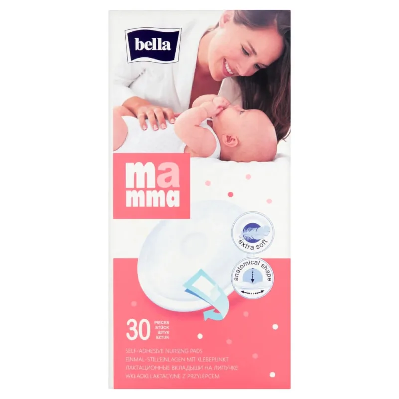 Bella Mamma, tampoane de sân cu adeziv, 30 buc — preț și oferte