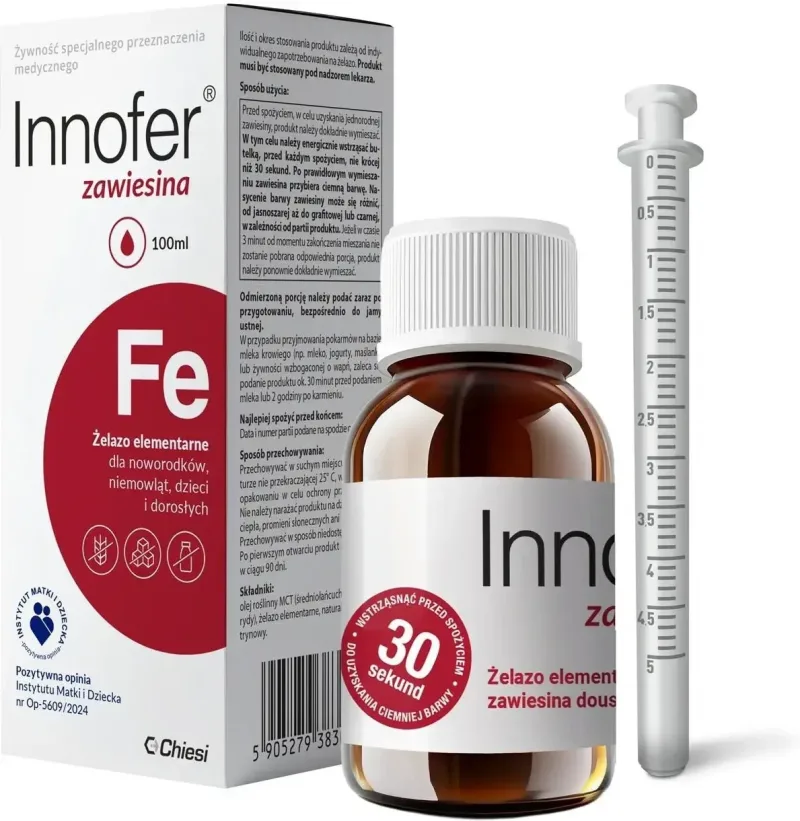 Innofer suspensie orală, 100 ml, Chiesi — preț și oferte