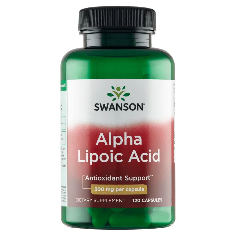 Acid alfa lipoic Swanson, acid alfa lipoic 300 mg, 120 capsule — preț și oferte