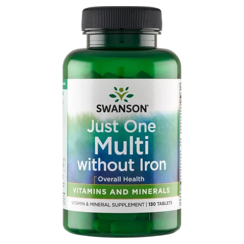 Swanson Century Formula Multi fără fier, multivitamine fără fier, 130 comprimate — preț și oferte