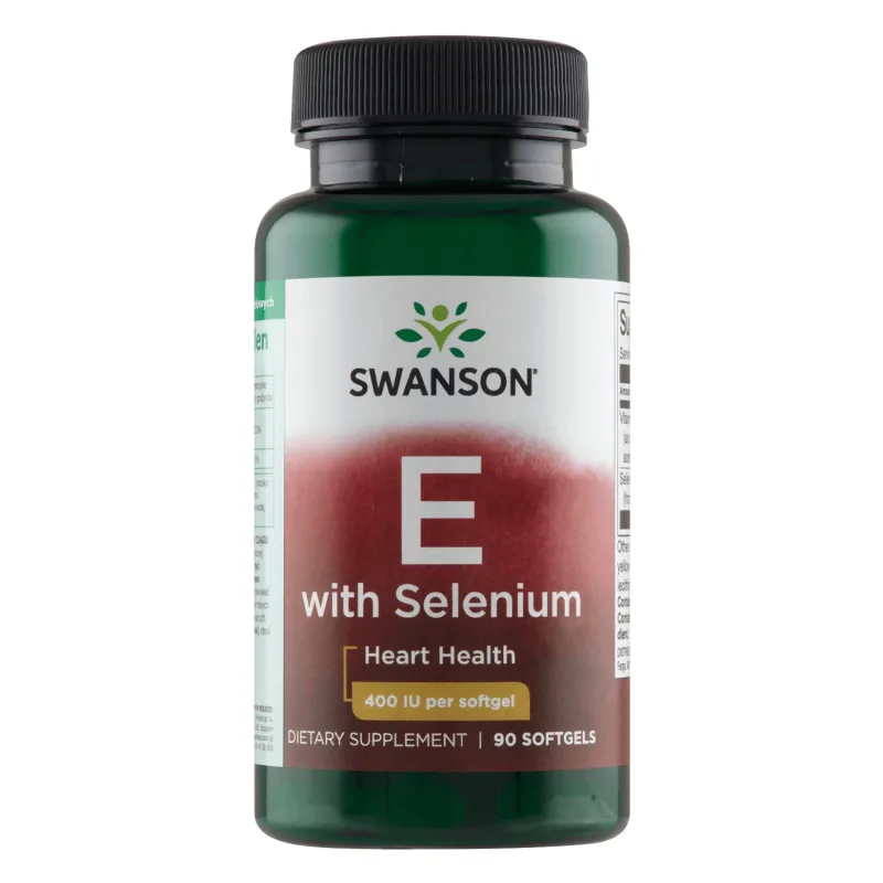 Swanson E cu seleniu, vitamina E și seleniu, 90 capsule — preț și oferte