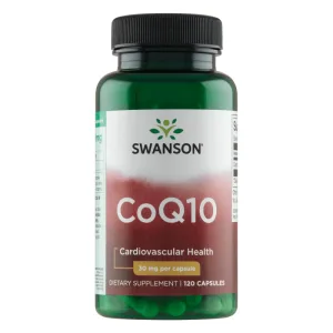 Swanson CoQ10, coenzima Q10 30 mg, 120 capsule