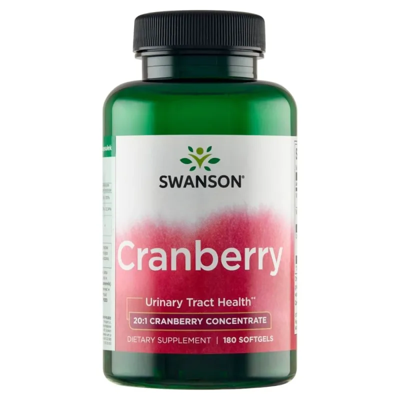 Swanson Cranberry, merișor, 180 capsule — preț și oferte