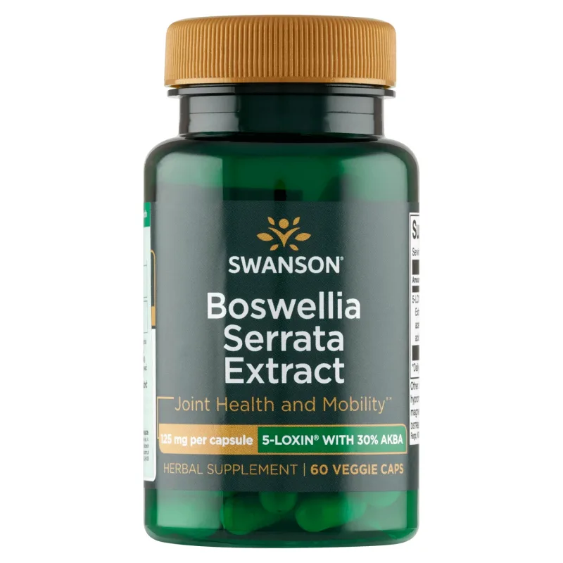 Swanson Boswellia Serrata Extract 5-Loxin, tămâie, 60 capsule vegetariene — preț și oferte