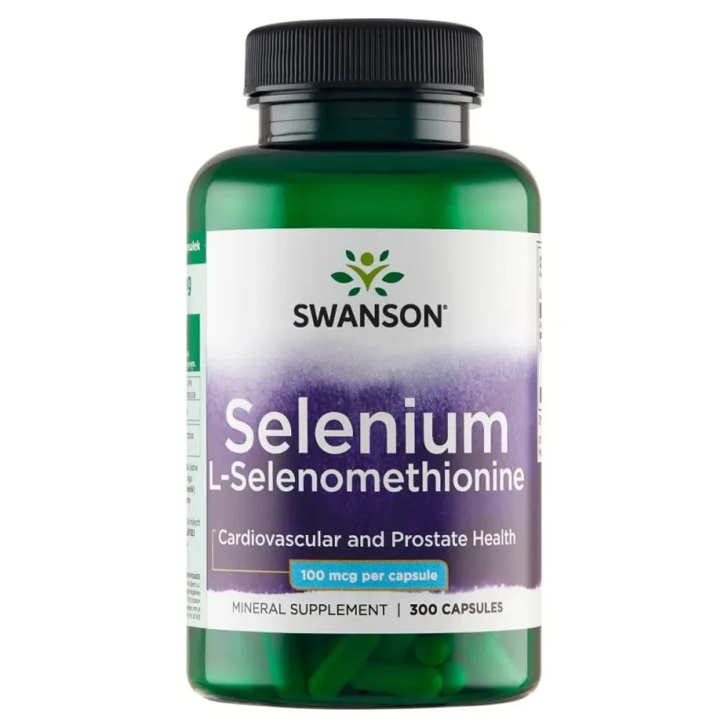 Swanson Selenium, seleniu 100 µg, 300 capsule — preț și oferte