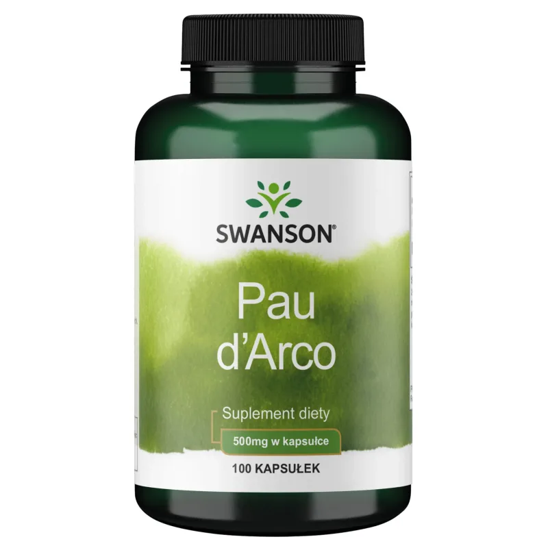 Swanson Pau D'Arco, lapacho, 100 capsule — preț și oferte