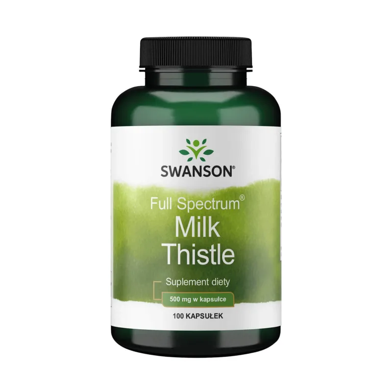 Swanson Full Spectrum Milk Thistle, ciulin de lapte, 100 capsule — preț și oferte